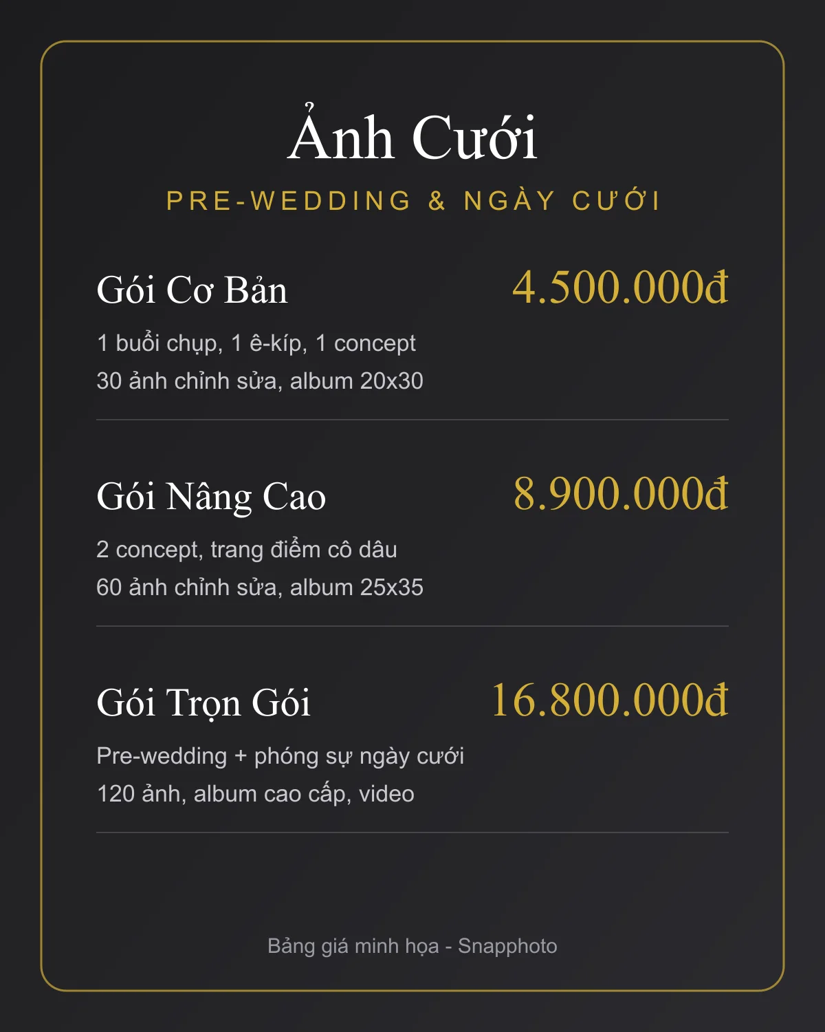 Bảng giá 1
